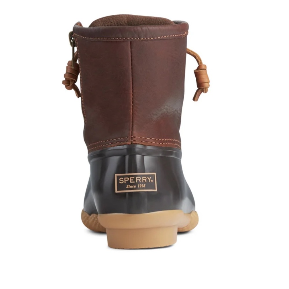Sperry Black and Brown Duck Boots - Picture 3 of 16